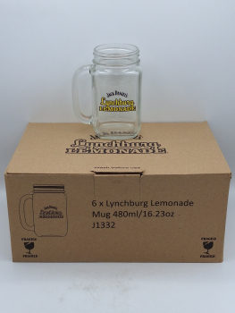 6x Jack Daniels Whisky Lynchburg Lemonade Gläser - NEU